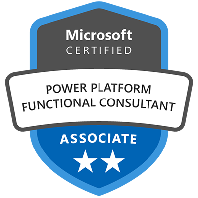 Power Platform Functional Consultant badge